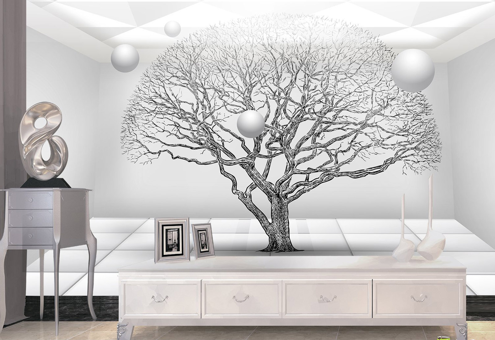 Фотообои Молдова, Кишинев - 3D Абстракция, Дерево