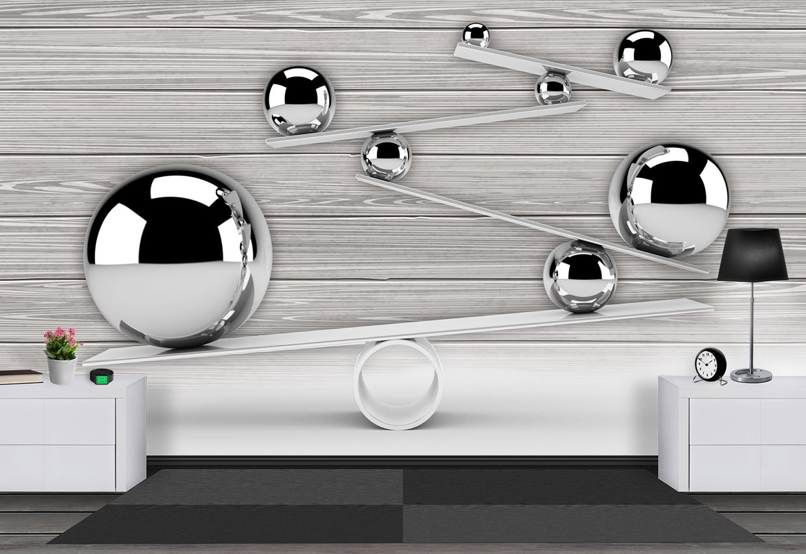 Фотообои Молдова, Кишинев - 3D Абстракция, Шары