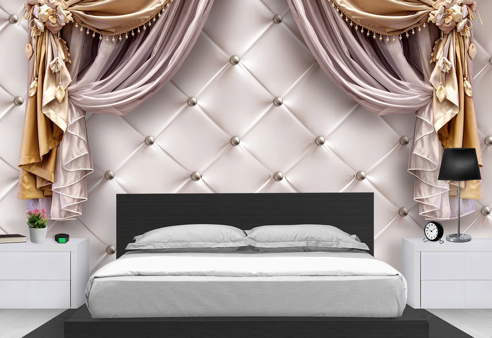 Fototapet la comandă, Digital - Grafică, Perdele de lux