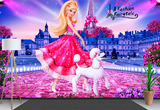 Fototapet pentru copii - Barbie sirena