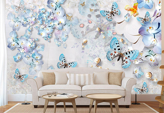 Fototapet  - Orhidee abstract