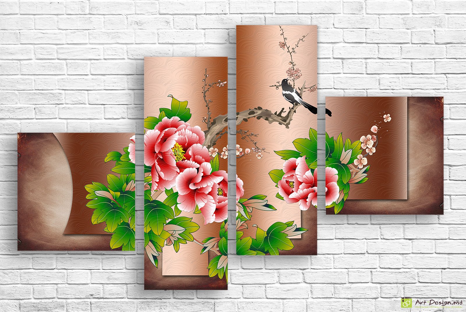 🖼️ Модульная картина природная гармония и умиротворение