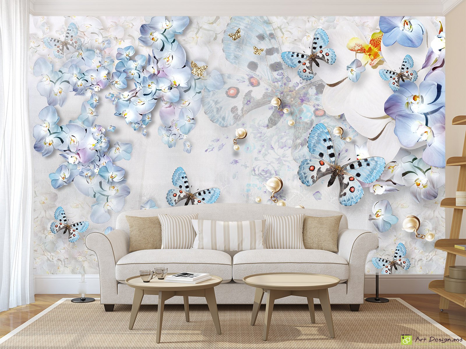 Fototapet  - Orhidee abstract