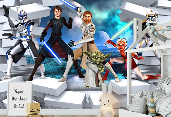 Fototapet pentru copii - Star Wars