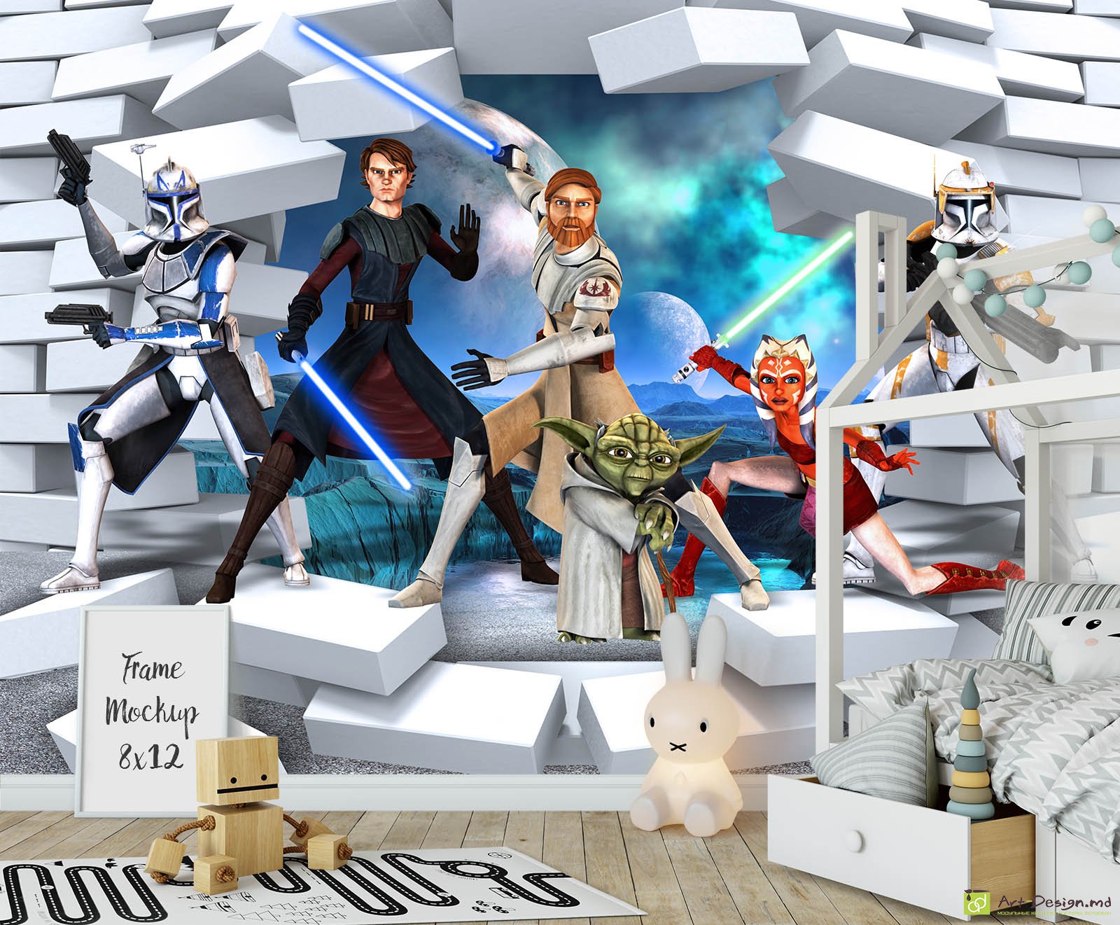 Fototapet pentru copii - Star Wars