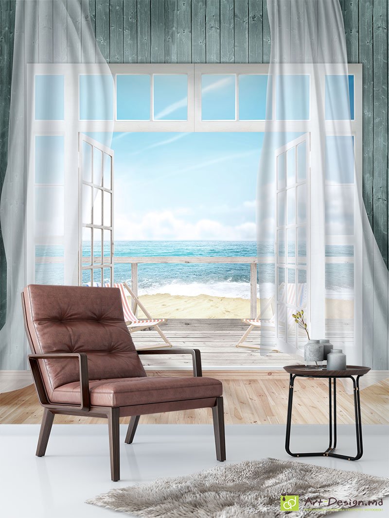 Фотообои на заказ - Вид из окна_3