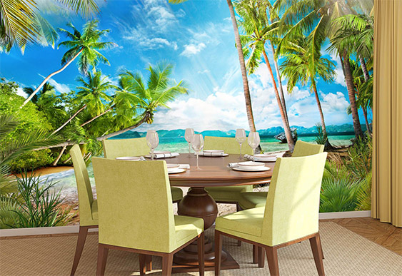 Fototapet la comandă - Fressco, Mare, Plaja