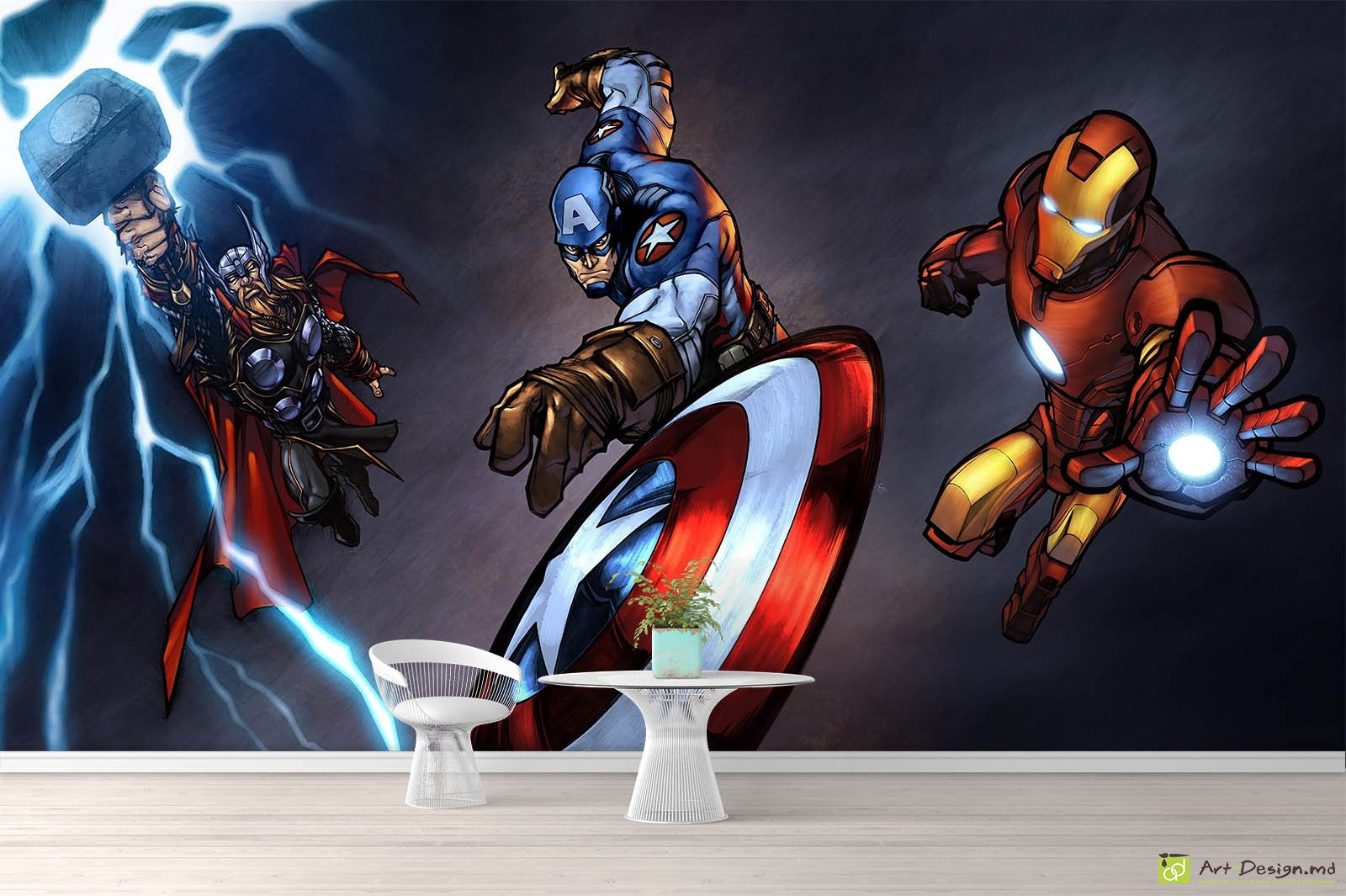 Fototapet la comandă - Eroii de Marvel