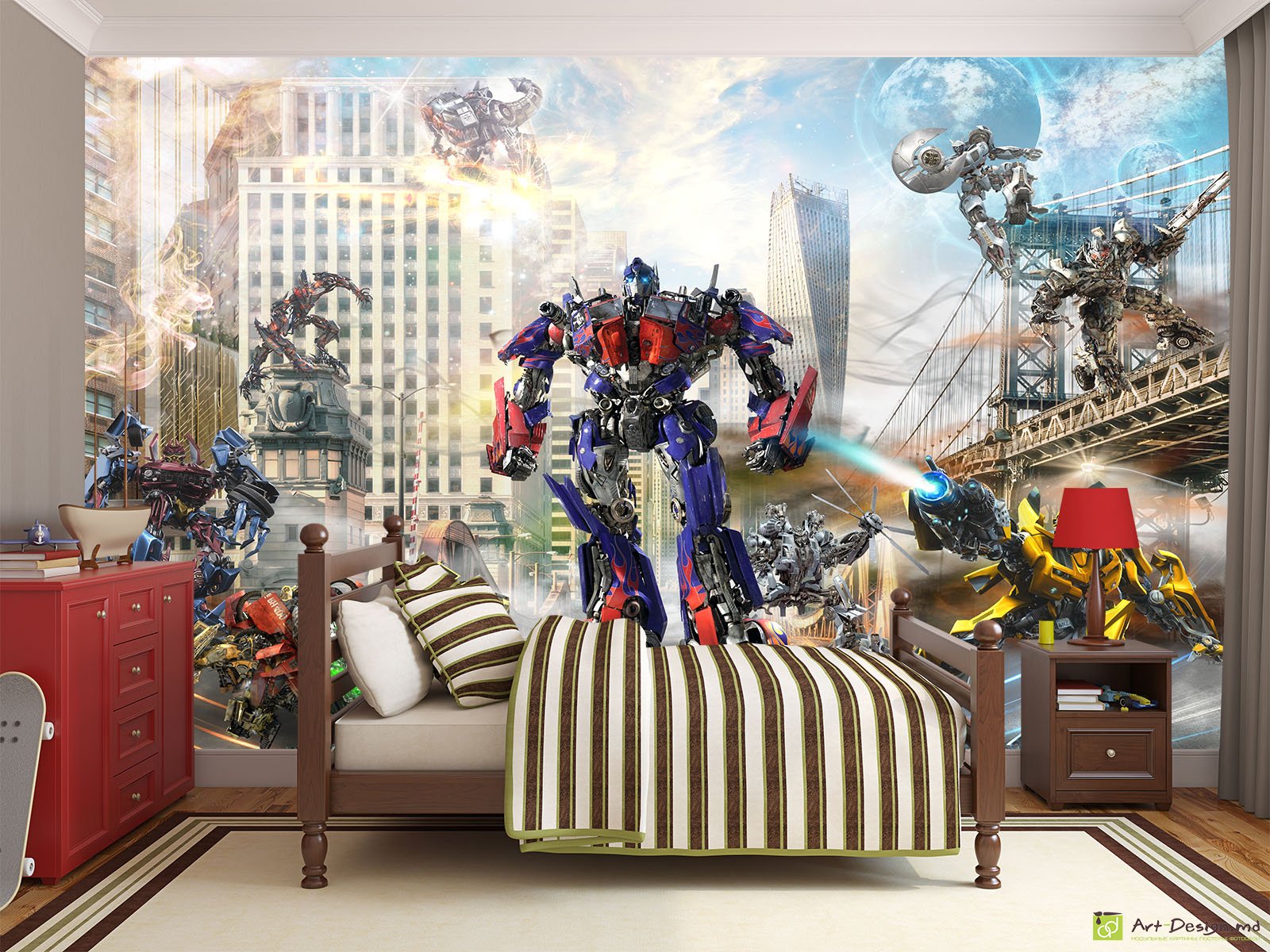 Фотообои детские - Трансформеры_3