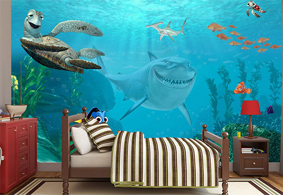 Fototapet pentru copii - Nemo în ocean