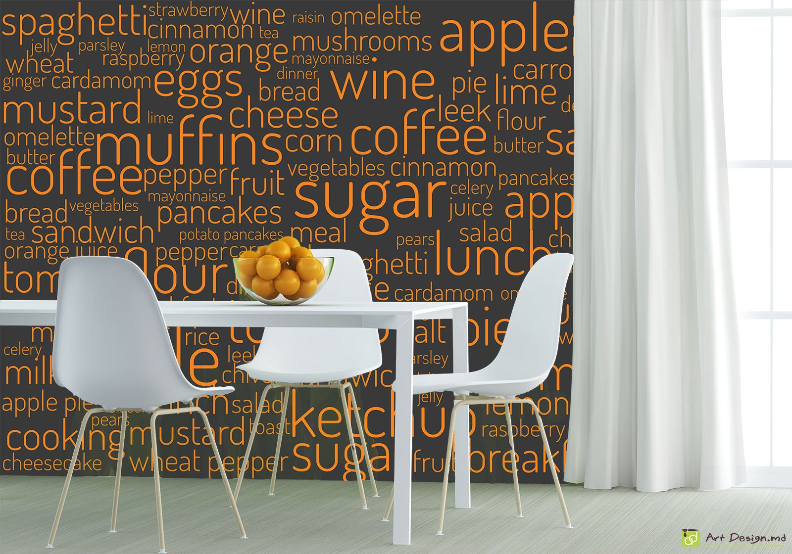 Фотообои на стену - Надписи на стене