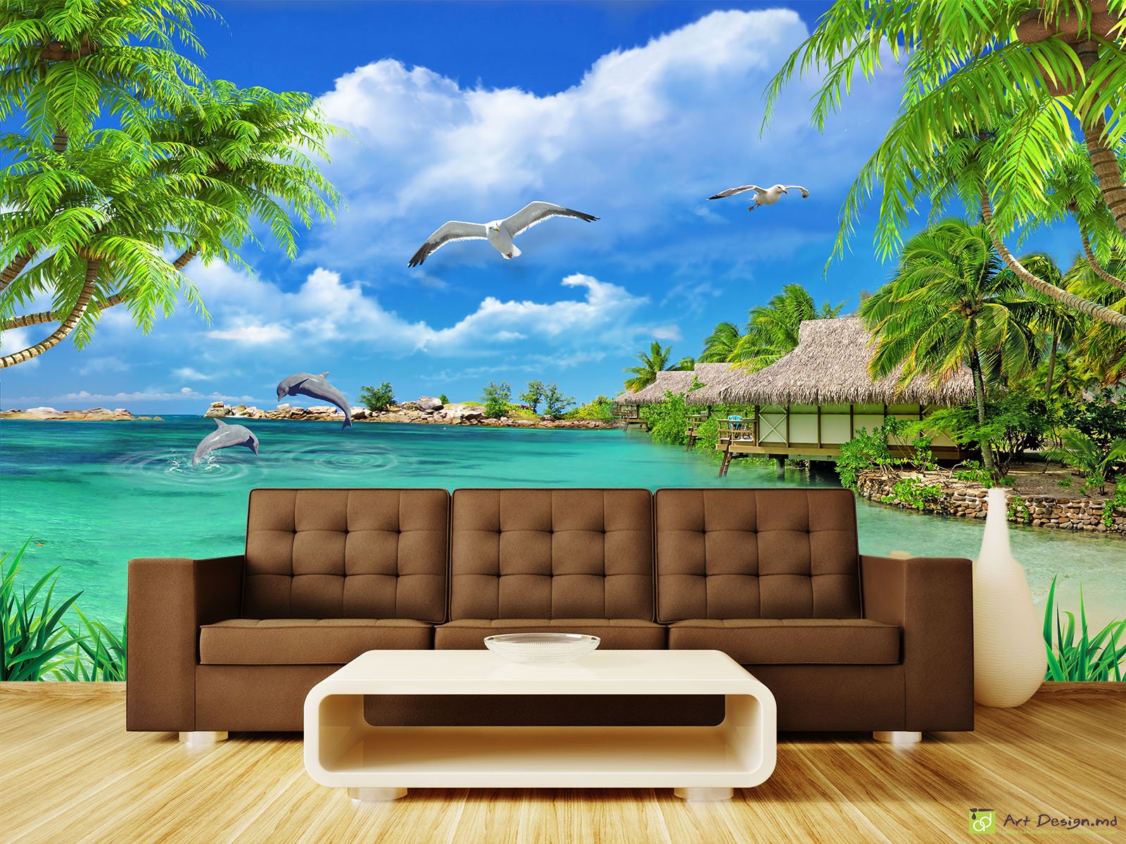 Fototapet la comanda - Mare, plajă, concediu