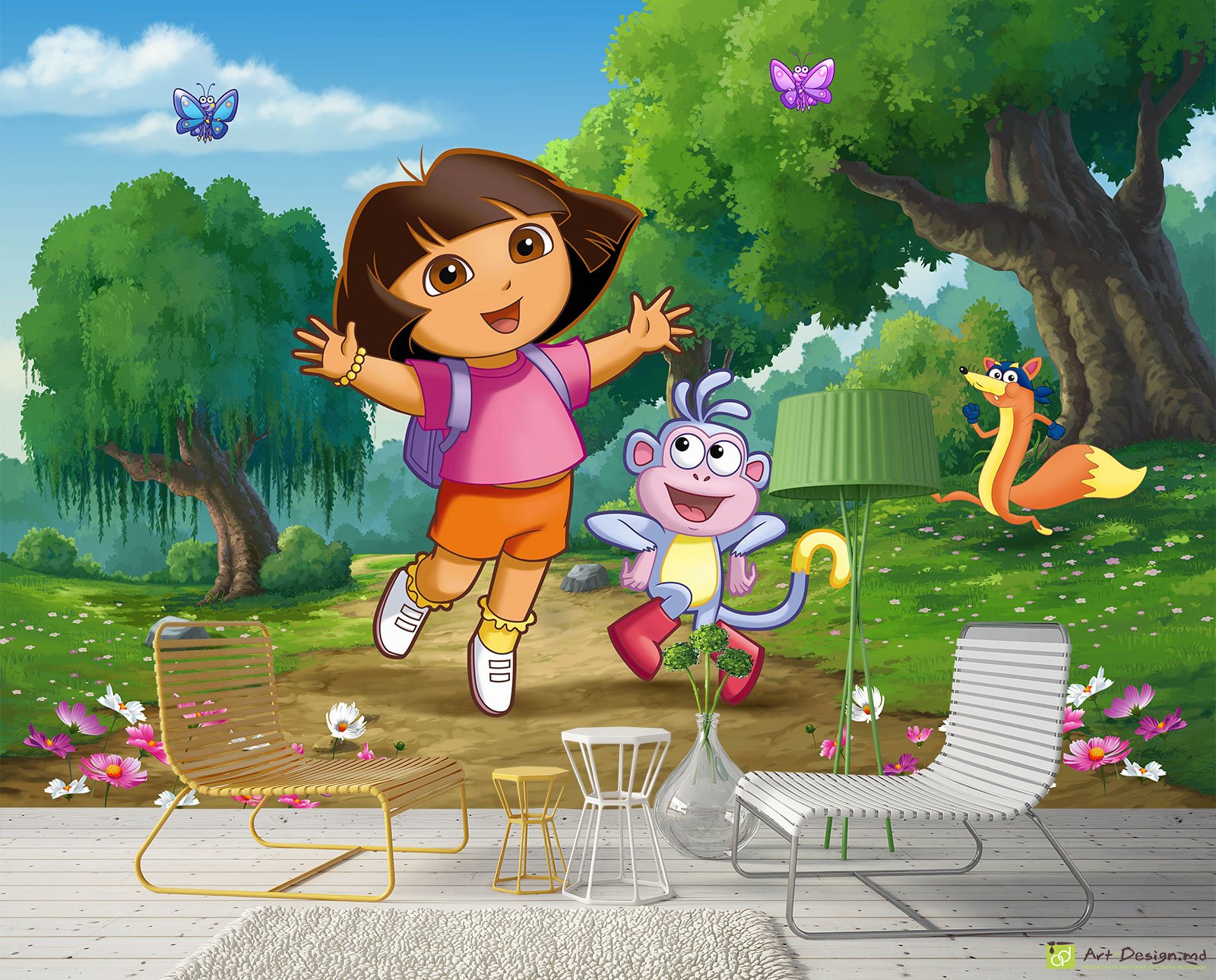 Fototapet pentru copii - Dora the Explorer