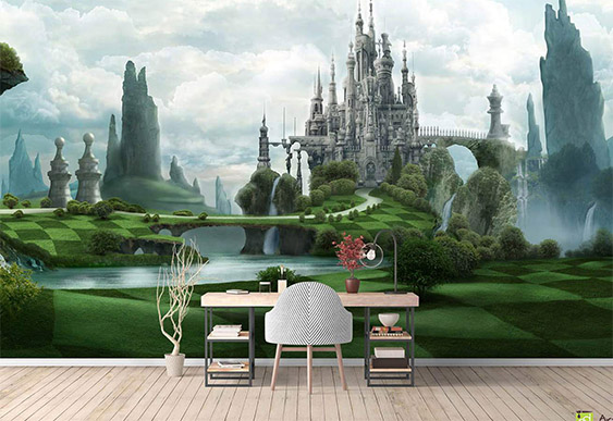 Fototapet la comanda - Alice în Țara Minunilor_2