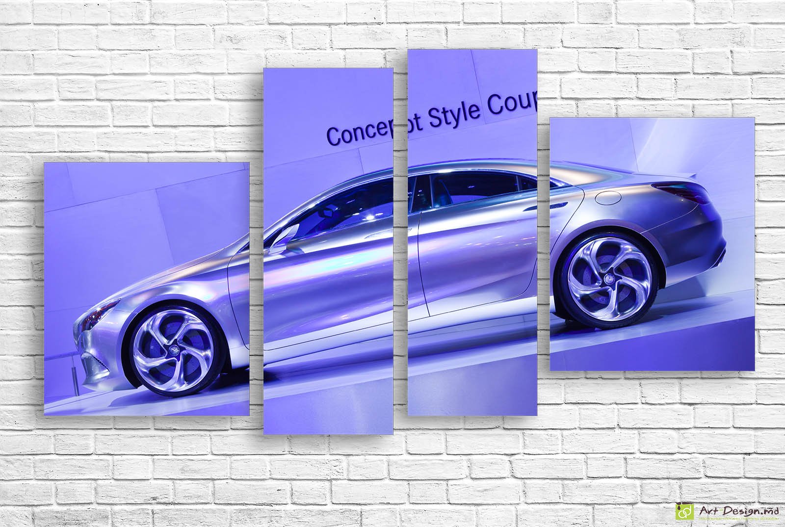 Tablou din segmente - Mercedes Benz