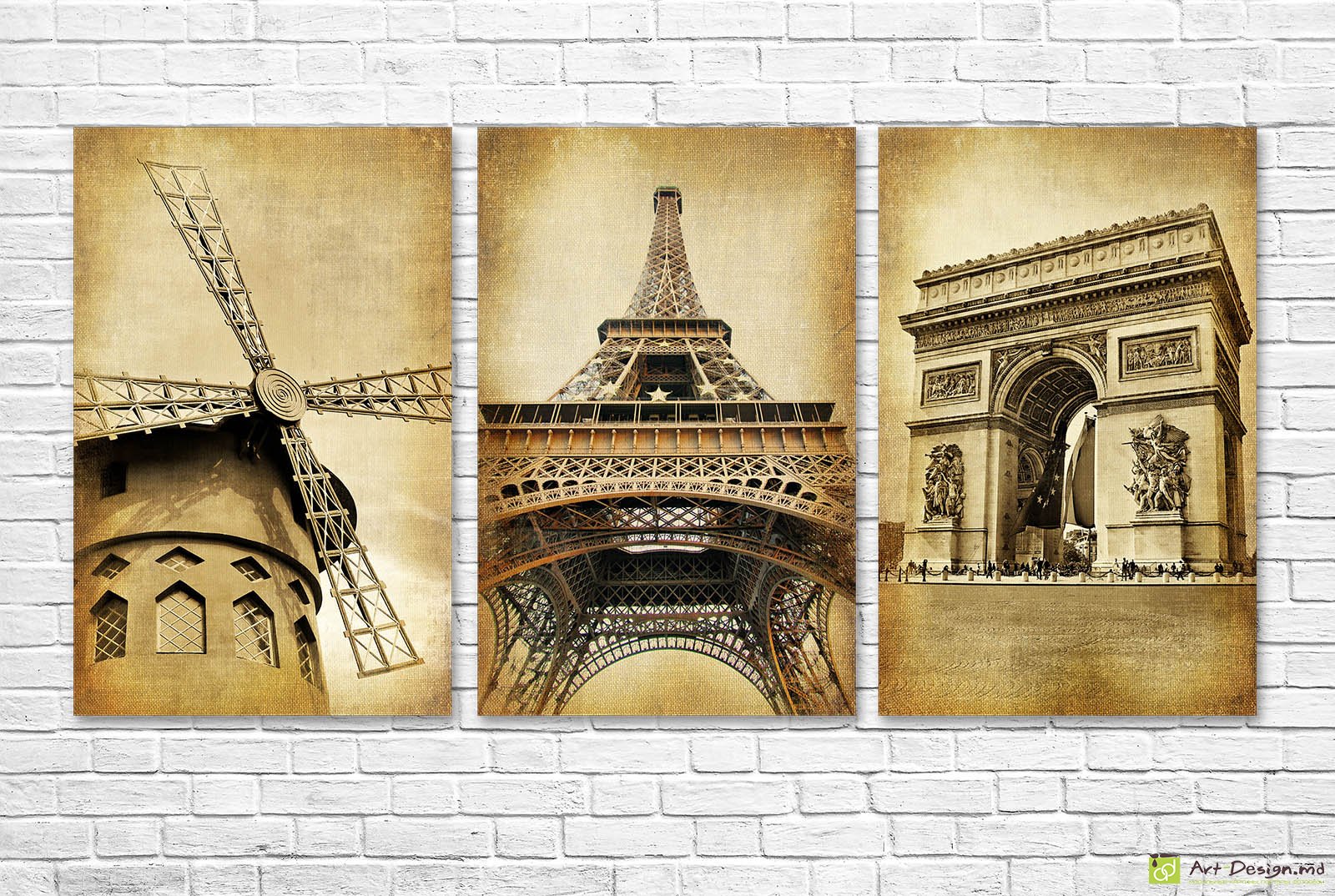 Вдохновение Францией, Модульная картина