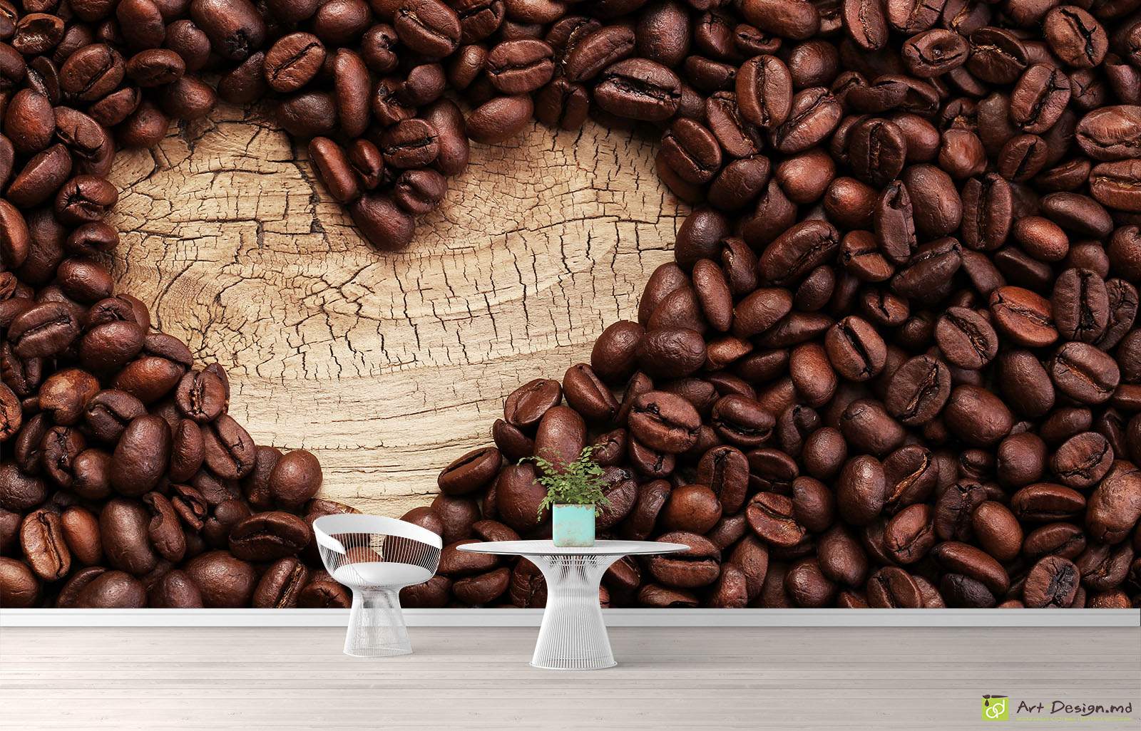Фотообои на кухню - Кофейные зерна