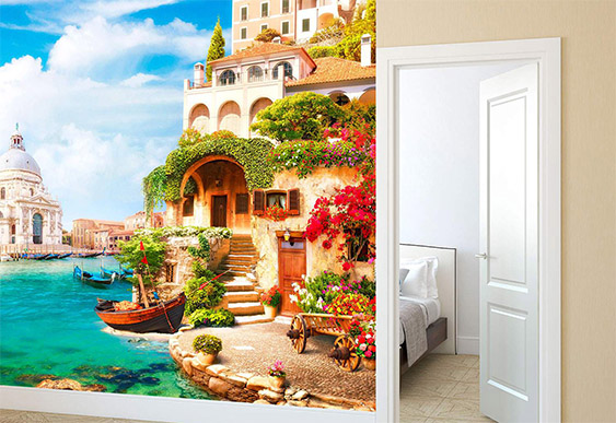 Fototapet fressco - Peisaj luminos, Fressco_3