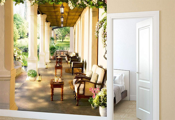 Fototapet fressco - Terase, arcuri_6