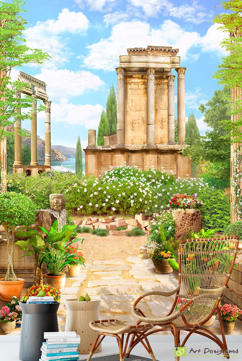 Fototapet la comanda - Grecia, Fresco