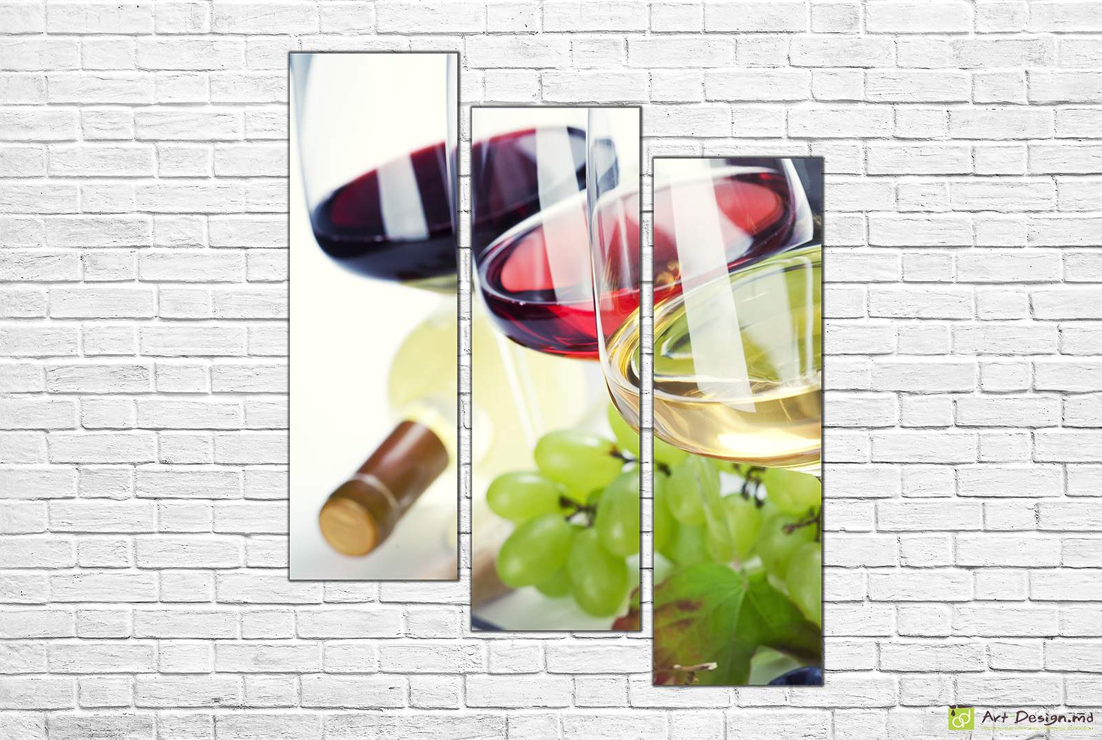 Модульная картина - Винный ассорти
