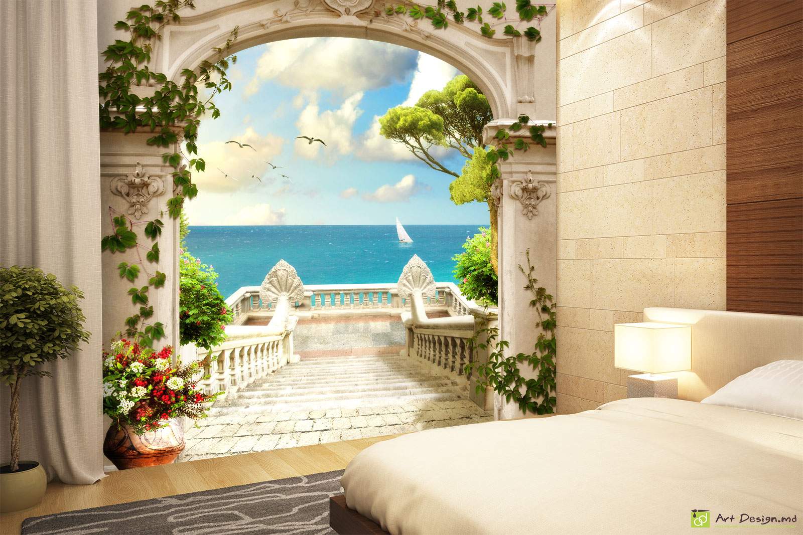 Fototapet la comanda - Terase, arcuri_11