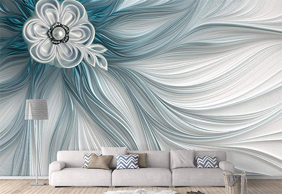 Fototapet cu efect 3D - Tunel și bile