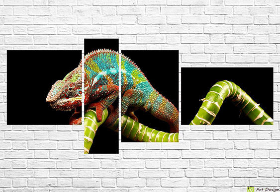 🏔 Tablou modular „Privire în depărtare”