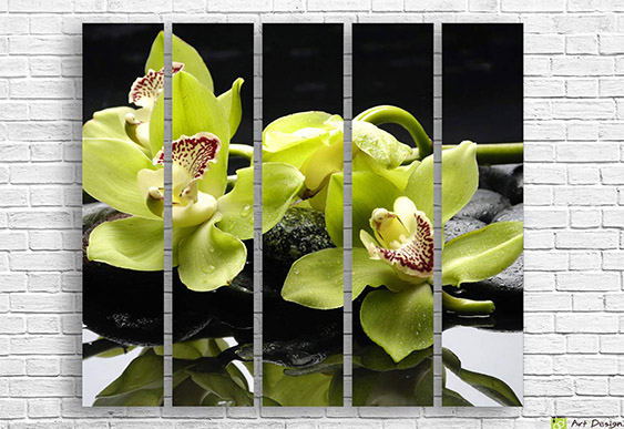 🌼 Tablou modular: Margarete în razele soarelui