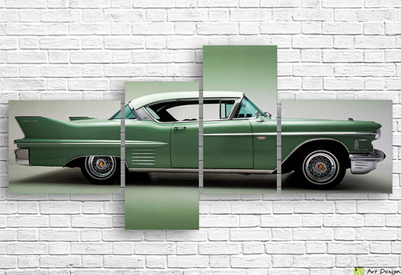 Tablou Multicanvas - Masina clasica