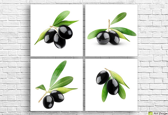 Tablou multicanvas - Boabe de cafea