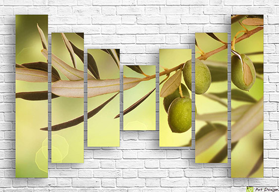 Tablou Multicanvas - Olive