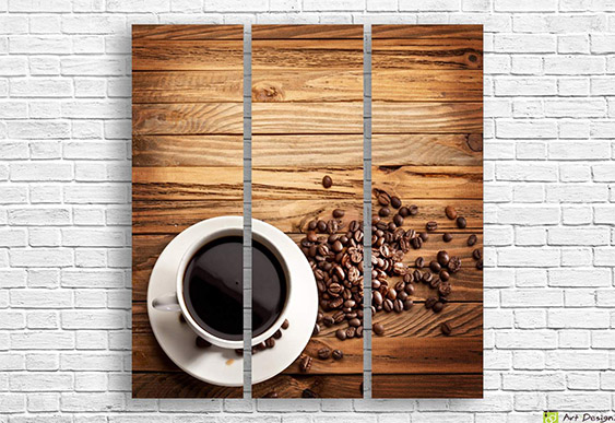 Tablou Multicanvas - Ciocolată și nuci