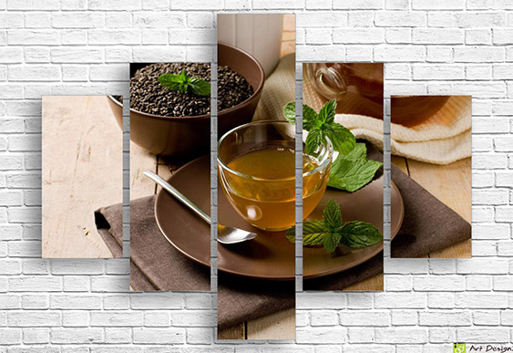 Tablou Multicanvas - Cafea aromată