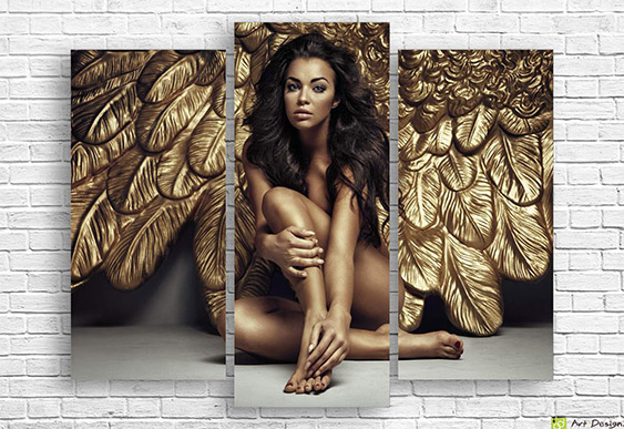 🌹 Модульная картина «Грация шелка»