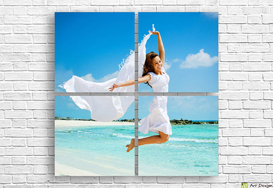 🌹 Модульная картина «Грация шелка»