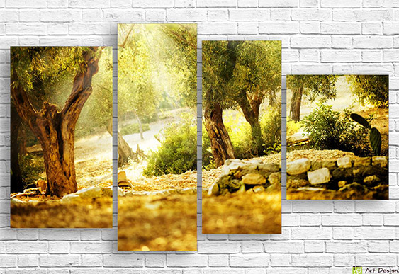 🌅 Модульная картина «Взгляд моря»