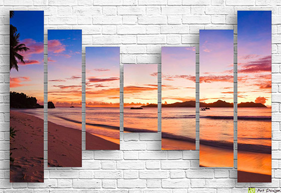 🌳 Модульная картина «Дорога домой»