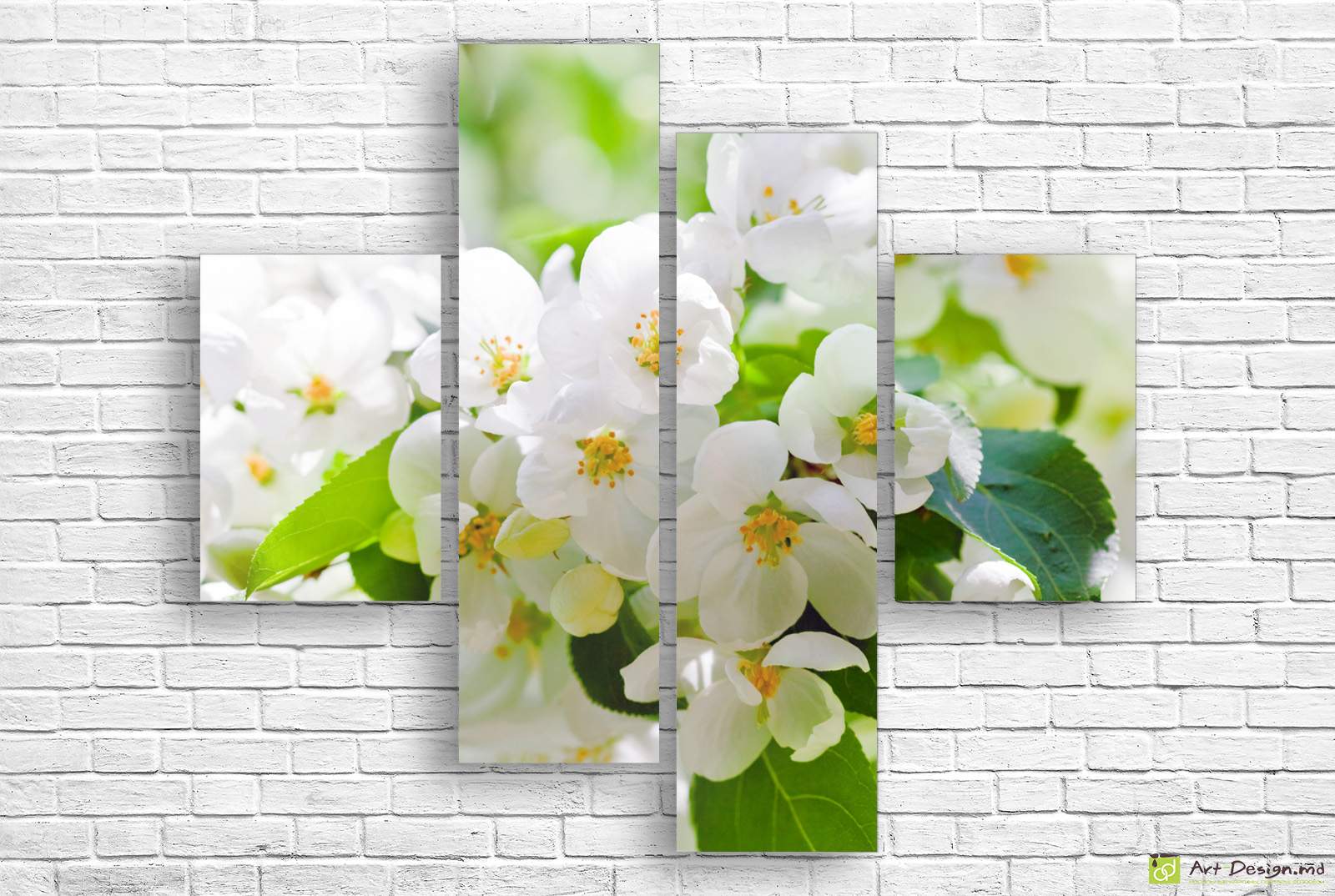 🌸 Tablou modular: Flori de primăvară