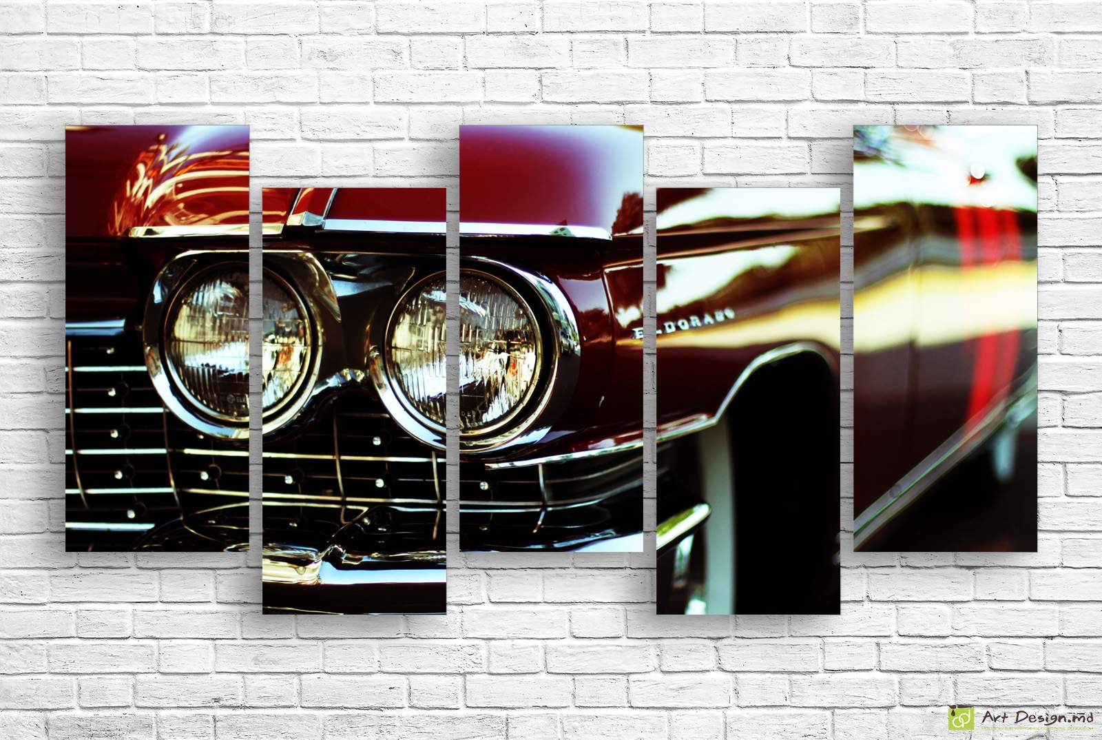 Tablou Multicanvas - El dorado