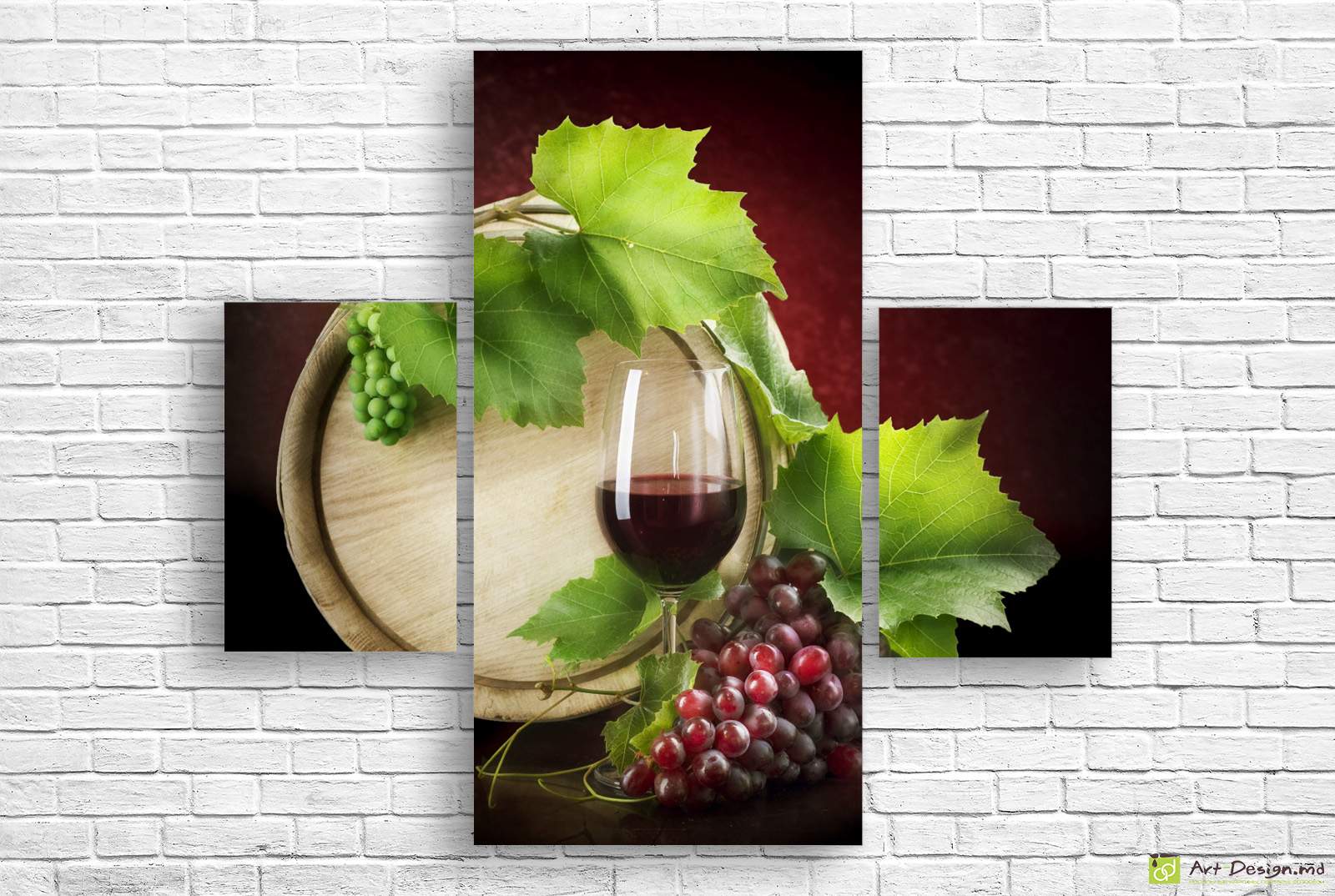 Модульная картина - Игристое вино