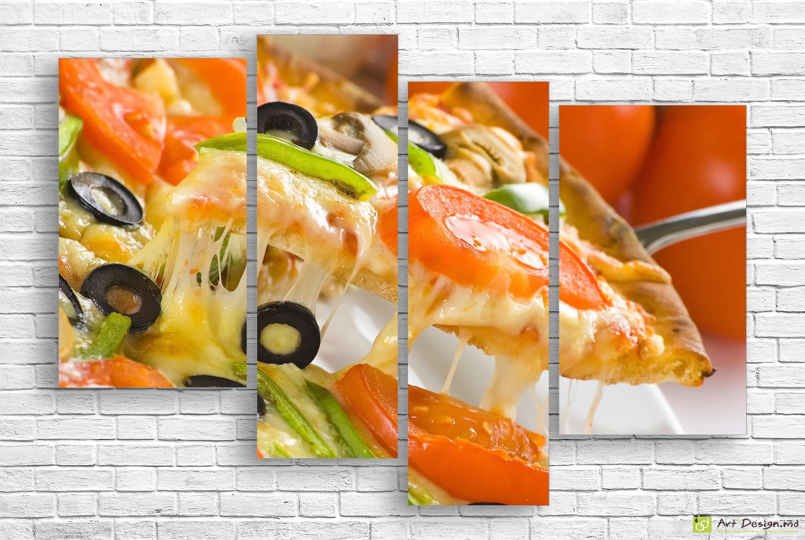 Tablou Multicanvas - Pizza