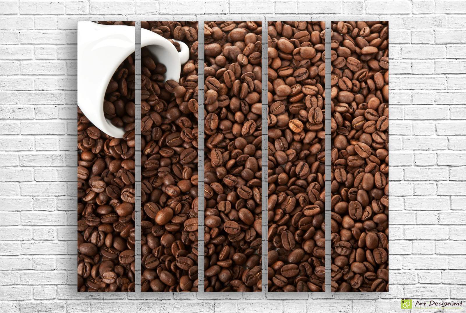 Модульная картина - Зерновое кофе