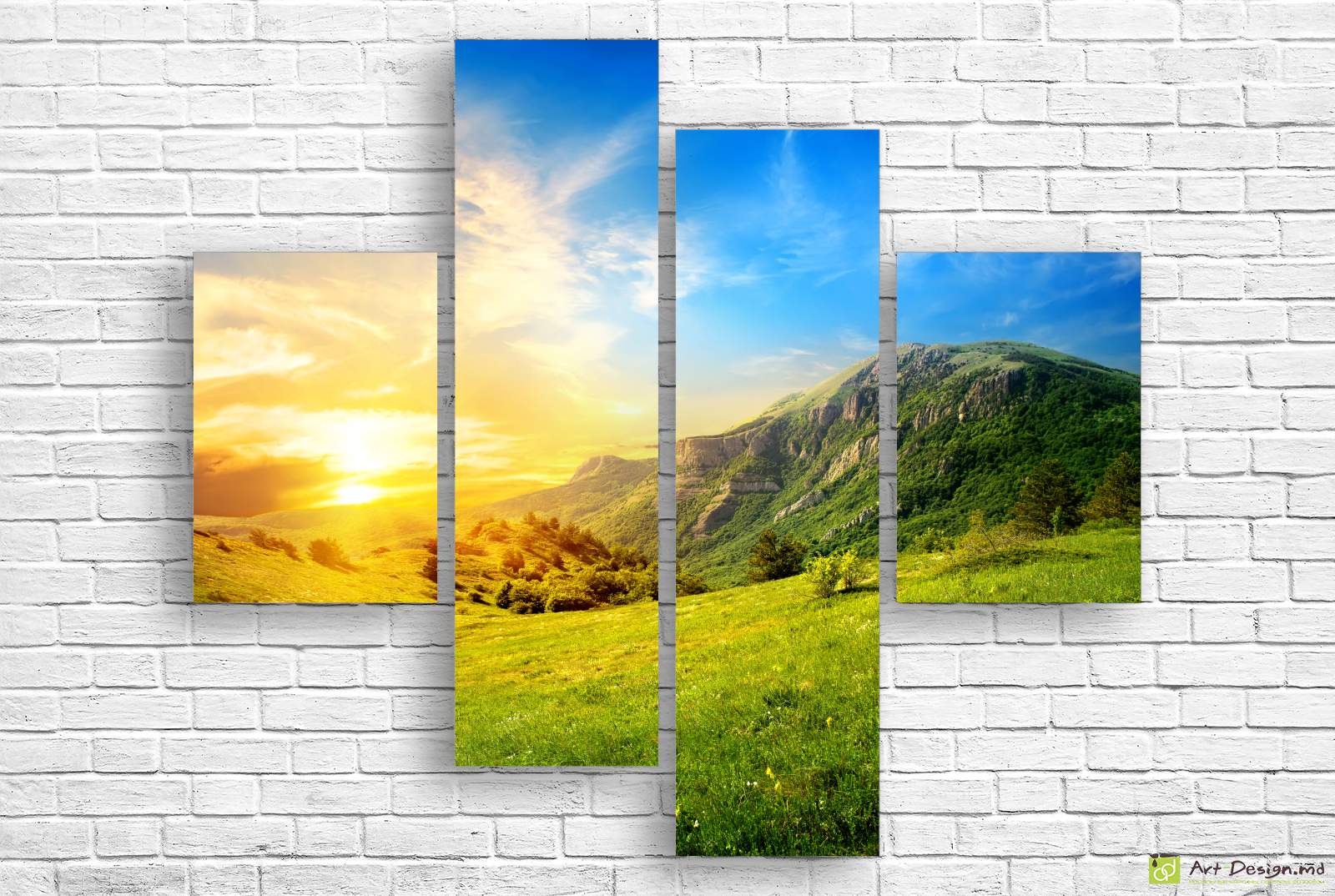 🌄 Tablou modular „Frumusețea pajiștii”