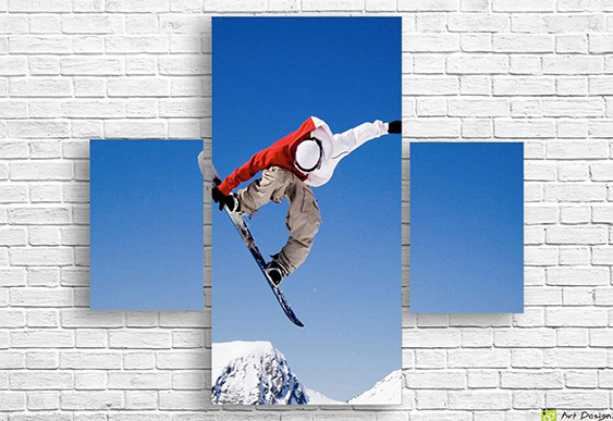 🏎️ Tablou modular ATV pe traseu noroios în cursă extremă