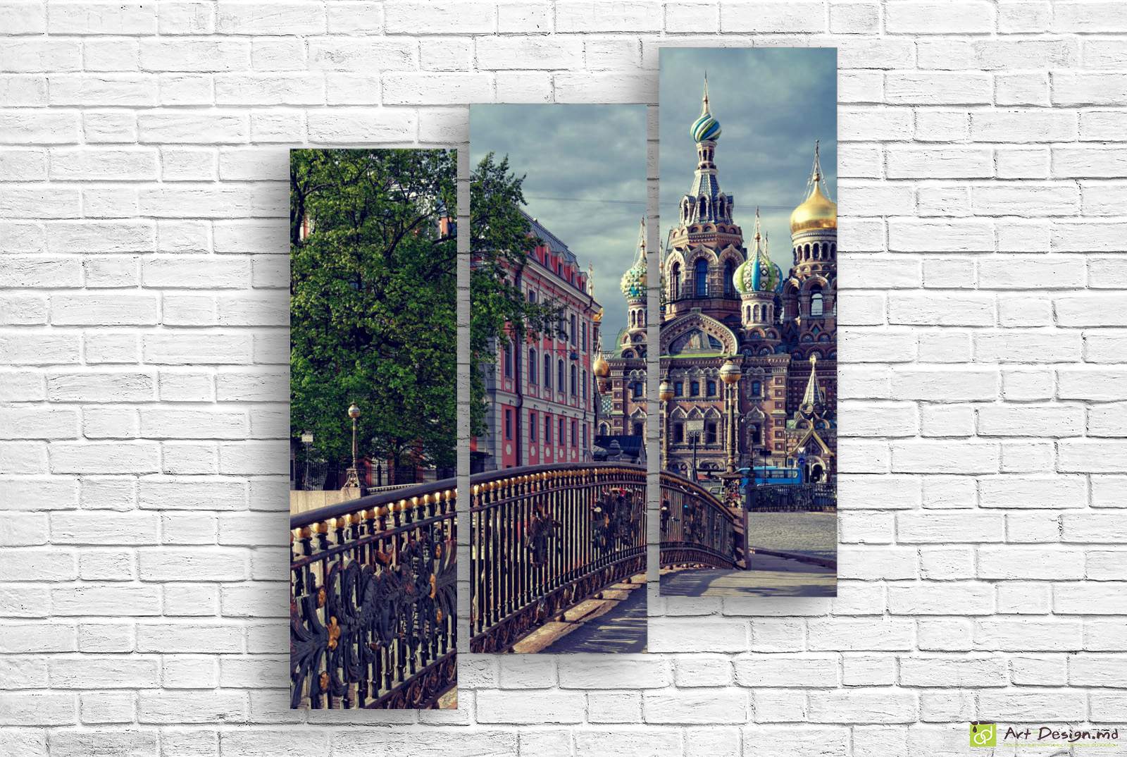 ⛪ Tablou modular: Sfânta Treime (Spas na Krovi)