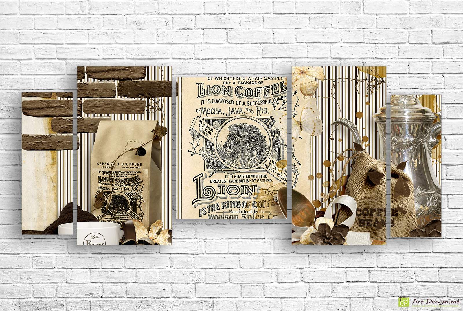 Tablou modular Inspirație cafea