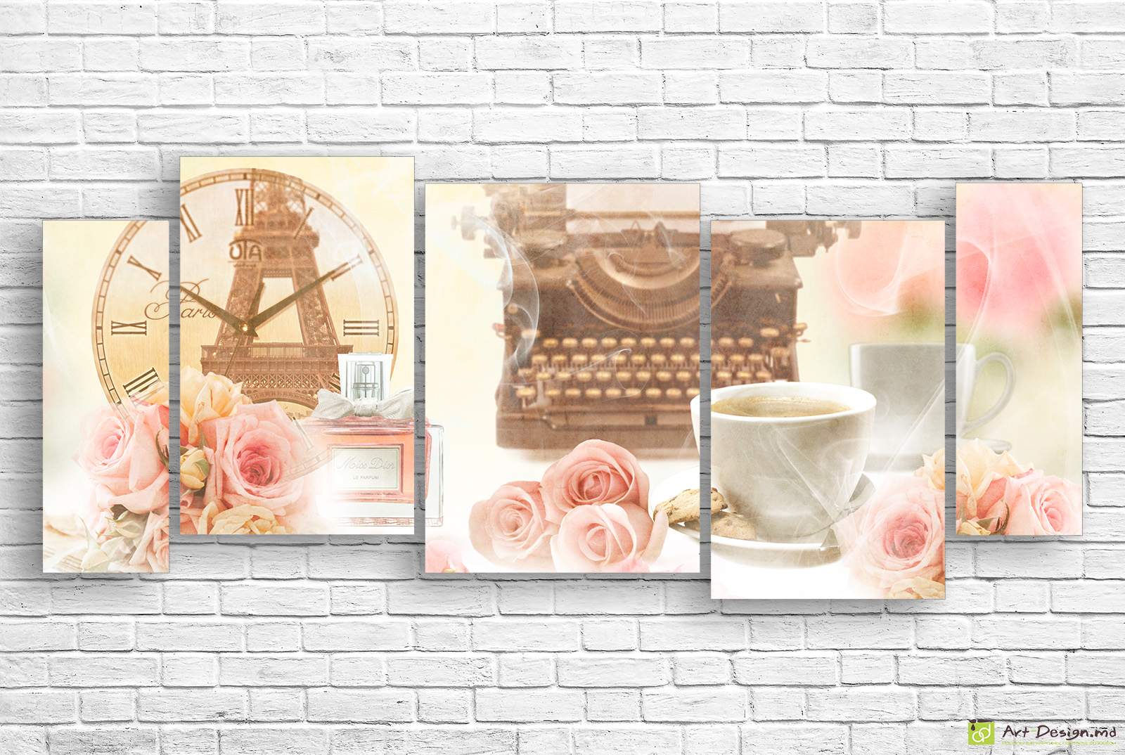 Eleganța Parisului, Tablou Multicanvas