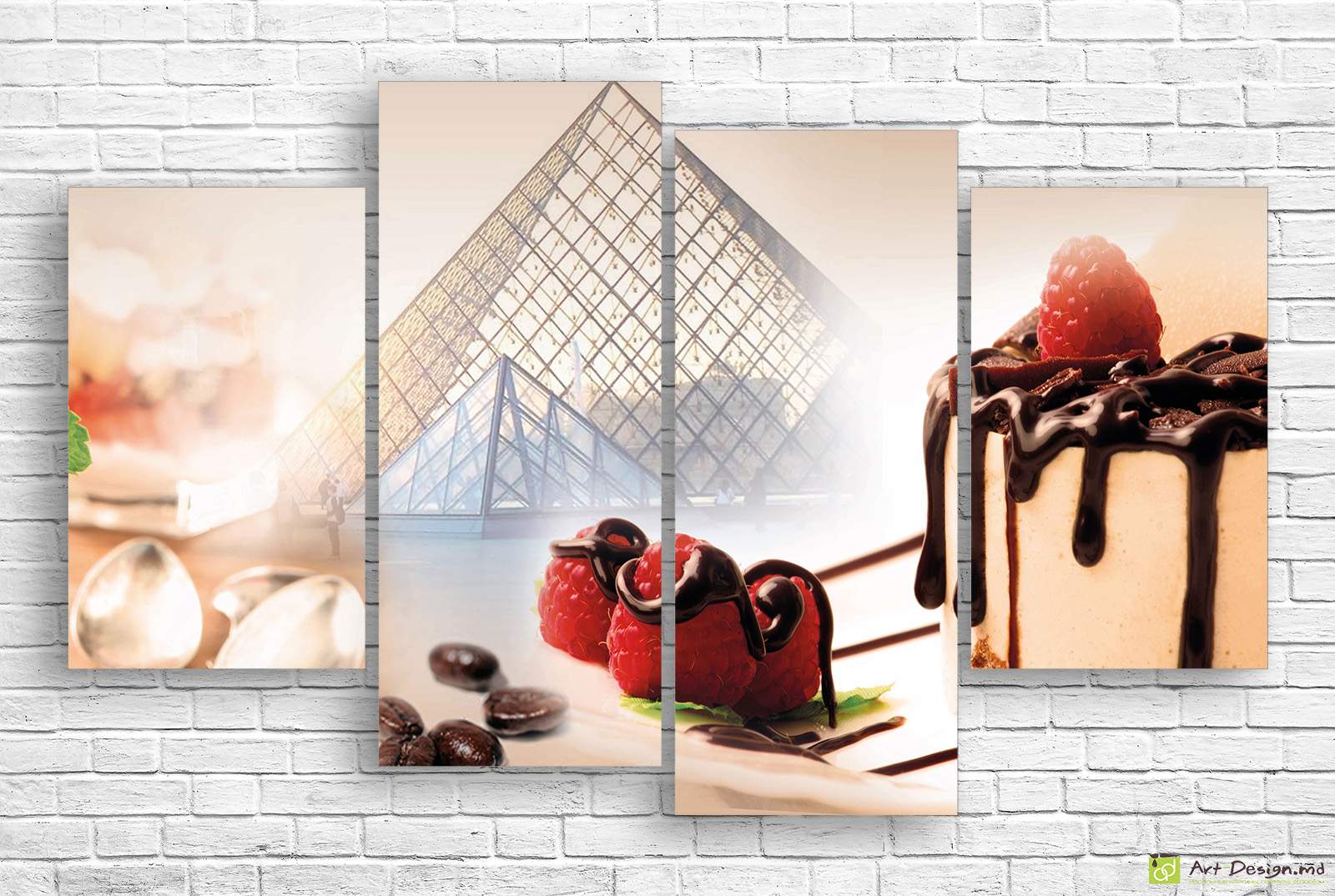 Tablou Multicanvas - Souffle francez