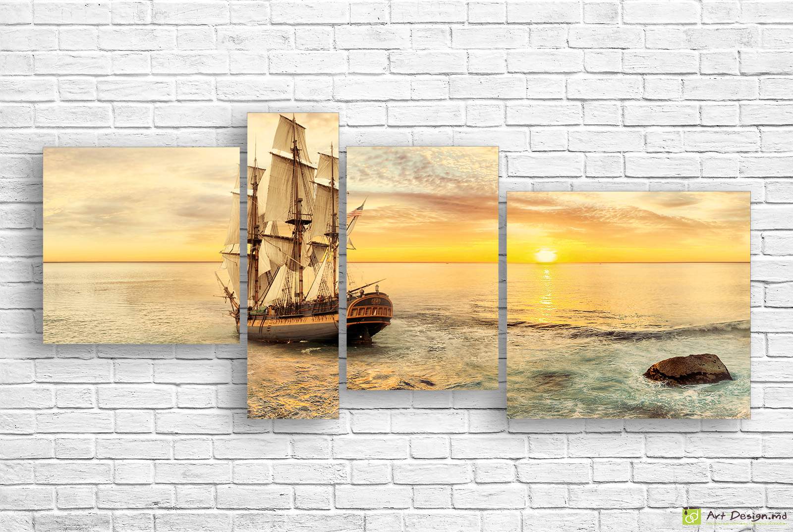 Tablou Multicanvas inspirație vintage